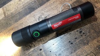 Milwaukee USB REDLITHIUM Rechargeable Flashlight 1100L  Worth Its Weight In Gold [upl. by Norita]