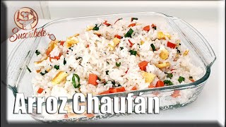 RECETA ARROZ CHAUFAN  La mejor receta de arroz chino  Paso a paso [upl. by Nadirehs928]