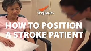 How To Position A Stroke Patient [upl. by Drice90]