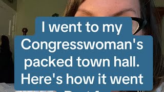 I went to my Congresswomans Town Hall Heres how it went [upl. by Esiuole]