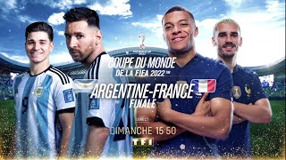 Bandeannonce Finale Coupe du Monde 2022 TF1 [upl. by Hayott]