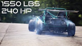 Ultimate Track Car Turbocharged Exocet Tested [upl. by Yurik]