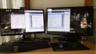 23 Inch Montior vs 24 Inch Monitor  Size Comparison [upl. by Atekehs]