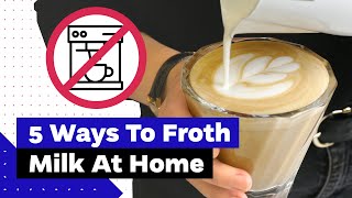 How To Froth Milk At Home Best Milk Frothers Review [upl. by Latsryc657]