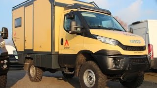 Nice Campers 4x4 Globetrotter Iveco daily 4x4 [upl. by Pardo]