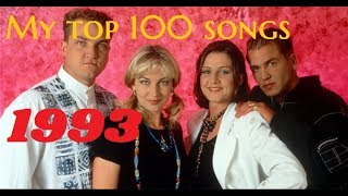 My top 100 songs of 1993 [upl. by Wren]