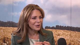 FFA2018 Her Majesty Queen Noor Al Hussein of Jordan interview [upl. by Hurty]