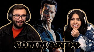 Commando 1985 First Time Watching Movie Reaction [upl. by Ystap]