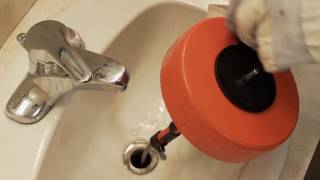 How to Use Canister Style Drain Cleaning Augers PART 1 [upl. by Godric]