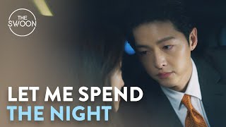 Jeon Yeobeen tries to charm her way into a sleepover at Song Joongki’s  Vincenzo Ep 9 ENG SUB [upl. by Ellatsyrc]