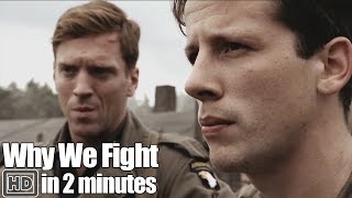 Band of Brothers in 2 Minutes  Part 9 Why We Fight [upl. by Nylesoy]