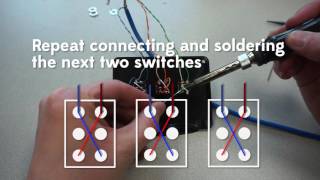 How to wire DPDT switches [upl. by Soirtimid116]