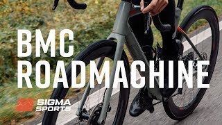 BMC Roadmachine A Closer Look  Sigma Sports [upl. by Akemrehs]