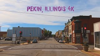 Peorias Largest Suburb Pekin Illinois 4K [upl. by Dodi]