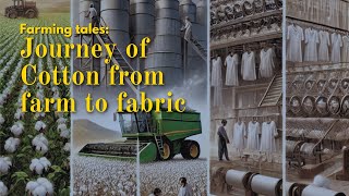 Journey of Cotton from Farm to Fabric [upl. by Naneik639]