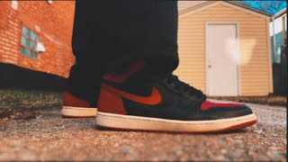 the BRILLIANT Jordan 1 Patent Bred Matte Custom [upl. by Adnamal]