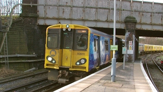 Half an Hour at 216  Birkenhead North Station 1022017  Class 507 508 terminus [upl. by Alyssa]