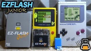 EZFlash Junior For GameBoyGBC Setup Guide [upl. by Esiouqrut]