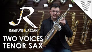 Rampone and Cazzani quotTwo Voicesquot Tenor Saxophone Showcase [upl. by Anidan268]