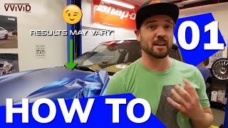 FIRST TIMERS GUIDE TO VINYL WRAPPING A CAR  Tips amp Tricks PART 1 [upl. by Antony896]