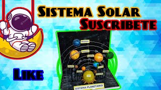 MAQUETA DEL SISTEMA PLANETARIO [upl. by Sidney]