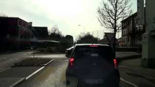 Driving from quotEmbrachquot to quotBuchs ZHquot  Zürich Switzerland 032014 FullHD [upl. by Eiger]