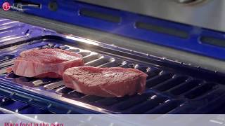 LG Range  How to Use the Broiler Feature [upl. by Adriane]