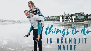 Weekend in Ogunquit Maine  BEST things to do in Maine [upl. by Atinod876]