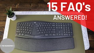 Logitech ERGO K860  Keyboard FAQs [upl. by Blain545]