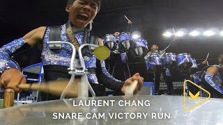 Blue Devils 2022 Victory Run Snare Cam  Laurent Chang [upl. by Cheria168]