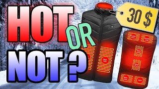 Cheap HEATED VEST Review  Funny and honest test of this 30 dollar bodywarmer [upl. by Augustin]