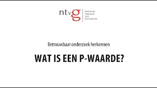 Wat is een pwaarde [upl. by Lennie]