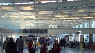 A Video Tour of Newark International Airport EWR Terminal C [upl. by Killion]