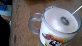 Aerolatte Review Frothing Cold Milk In Under 1 Minute [upl. by Edwin]