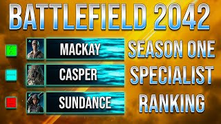 The Best Specialists in Battlefield 2042 Season 1 [upl. by Wier]